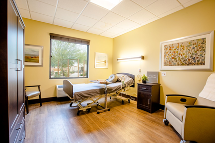 Resident Room at NorthPark Health & Rehabilitation of Cascadia
